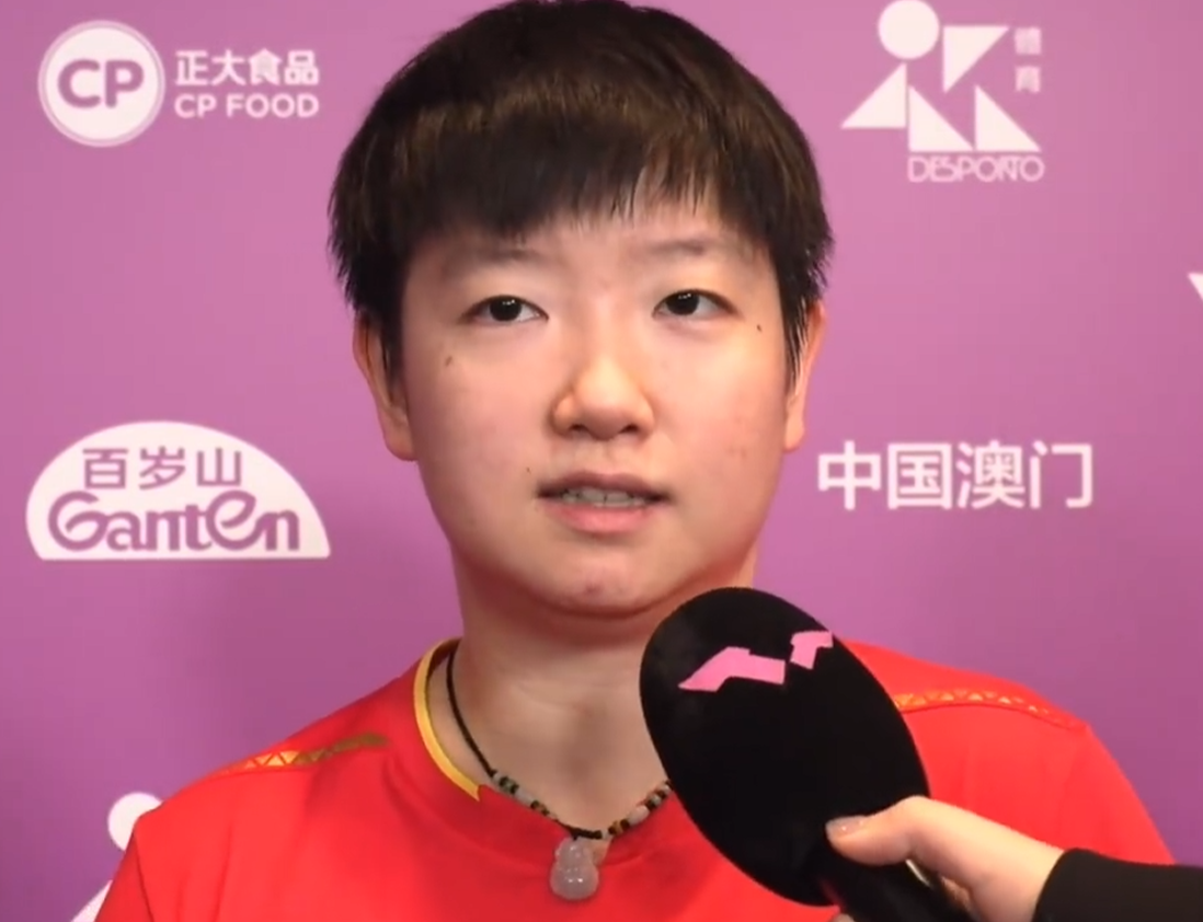 莎击败对手, 期待孙颖莎, 颖莎之所以